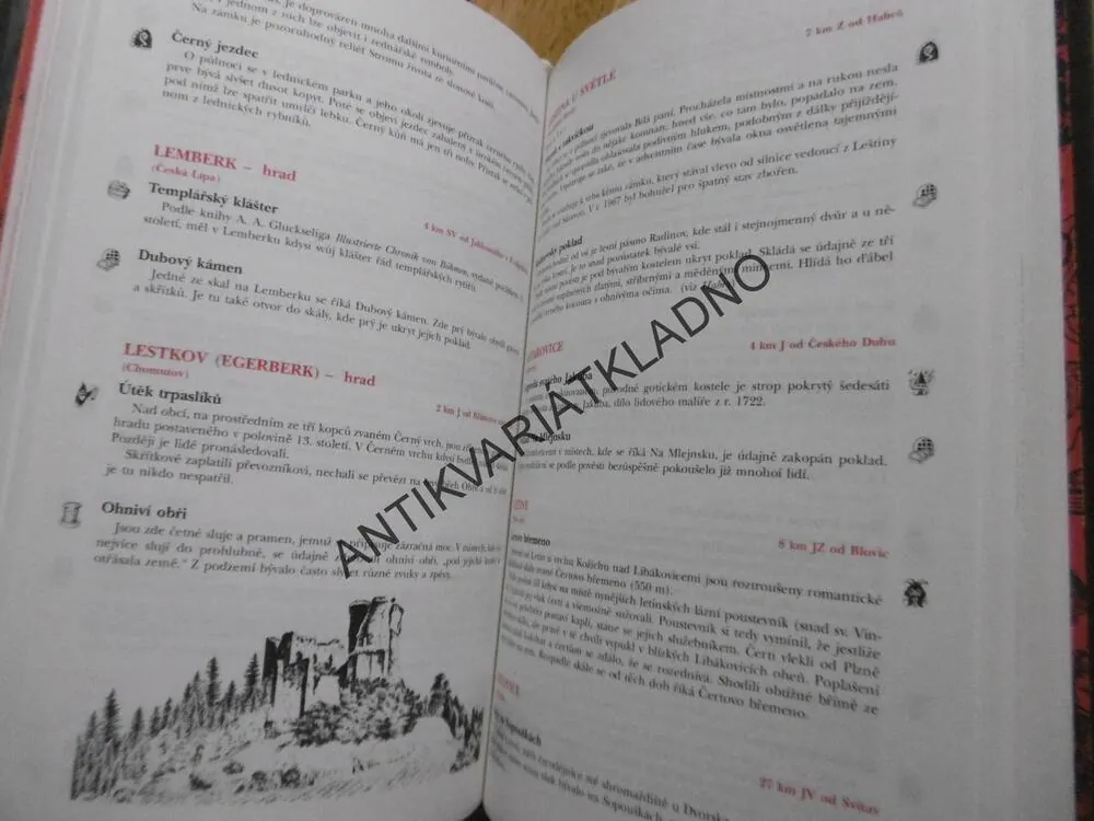 LABYRINTEM TAJEMNA ANEB PRŮVODCE PO MAGICKÝCH MÍSTECH ČESKOSLOVENSKA, MARTIN STEJSKAL, 1991, **an