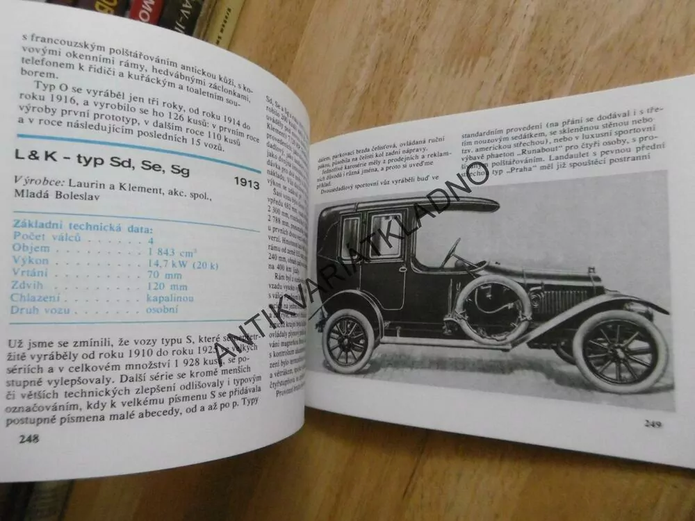 ATLAS NAŠICH AUTOMOBILŮ 1., ADOLF KUBA, **an