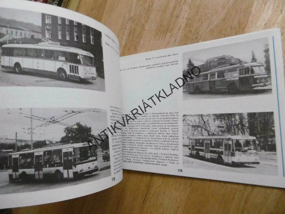 ATLAS TROLEJBUSŮ, MHD, AUTOBUS, HOLUB, VYCHODIL, ČERMÁK, **an