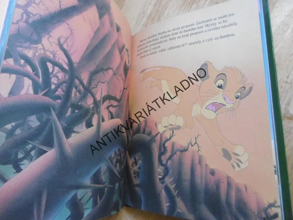 LVÍ KRÁL, WALT DISNEY, tvrdá vazba, **an