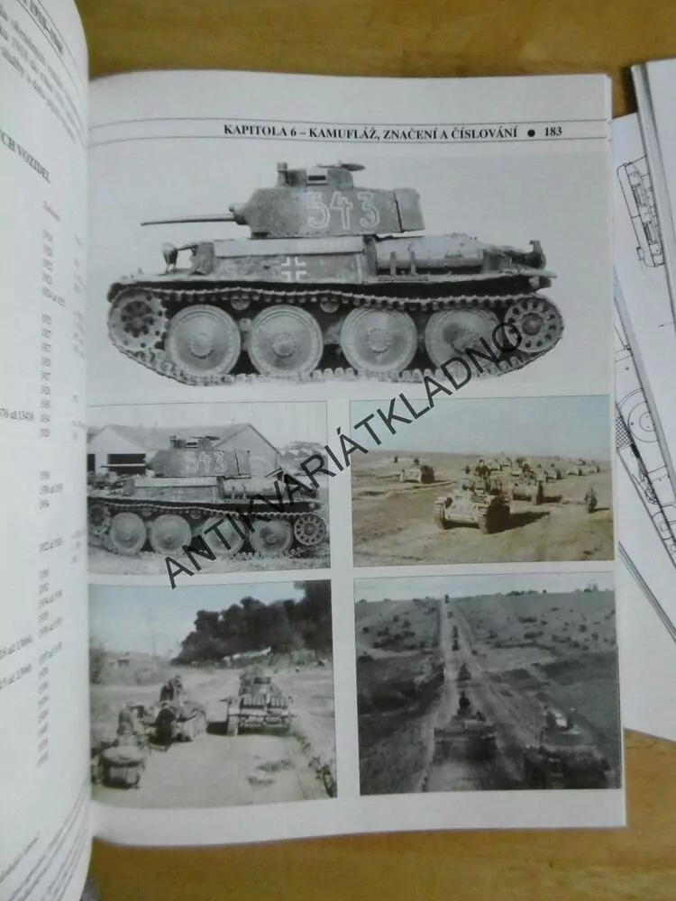 ČESKOSLOVENSKÁ OBRNĚNÁ VOZIDLA 1918-1948, + VÝKRESOVÁ DOKUMENTACE, FRANCEV, KLIMENT,