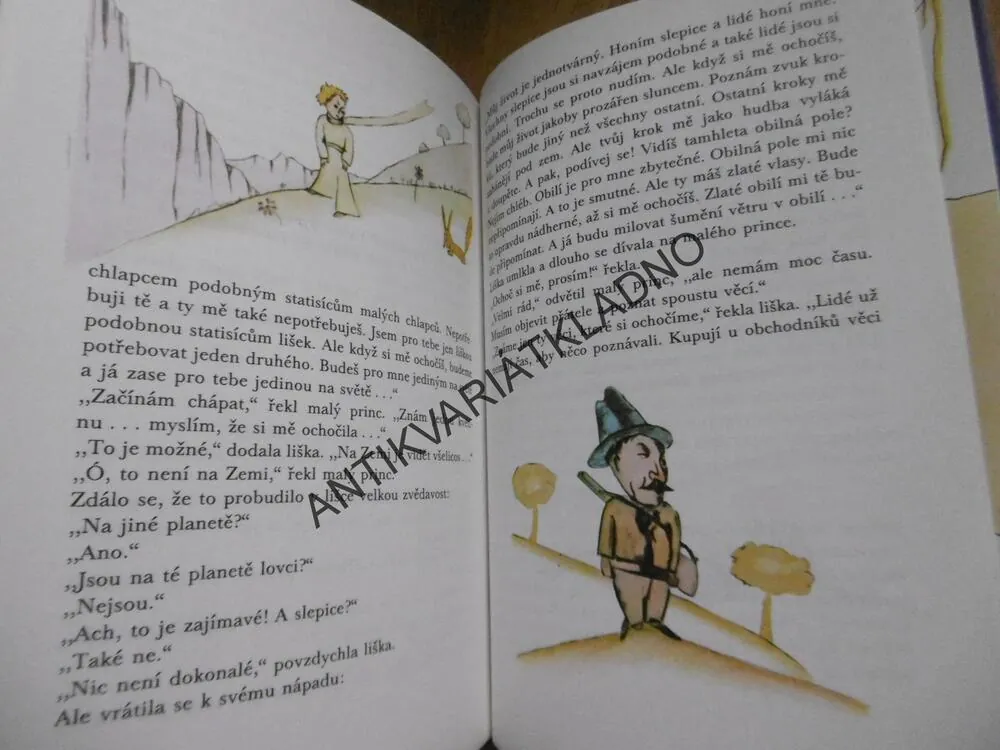 MALÝ PRINC, ANTOINE DE SAINT - EXUPÉRY, **an