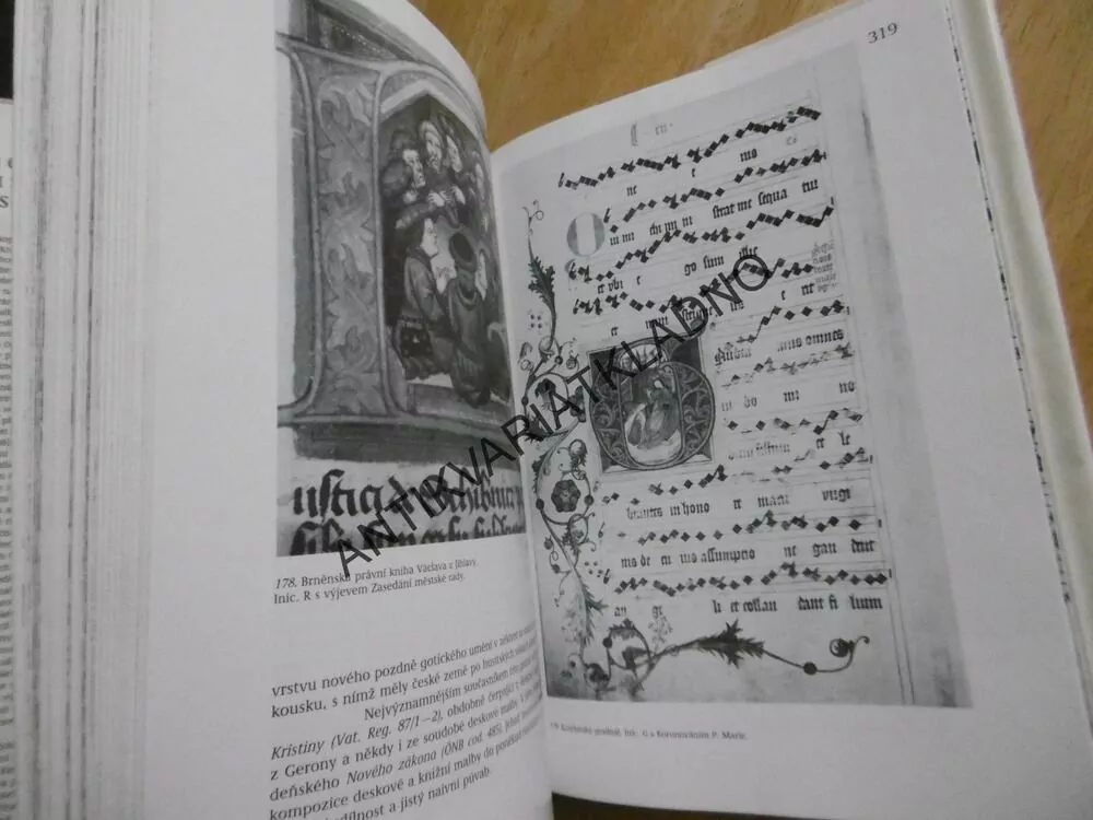 ČESKÉ ILUMINOVANÉ RUKOPISY 13-16. ST. JOSEF KRÁSA, **an