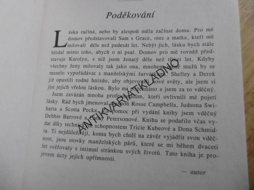 PĚT JAZYKŮ LÁSKY, GARY CHAPMAN,
