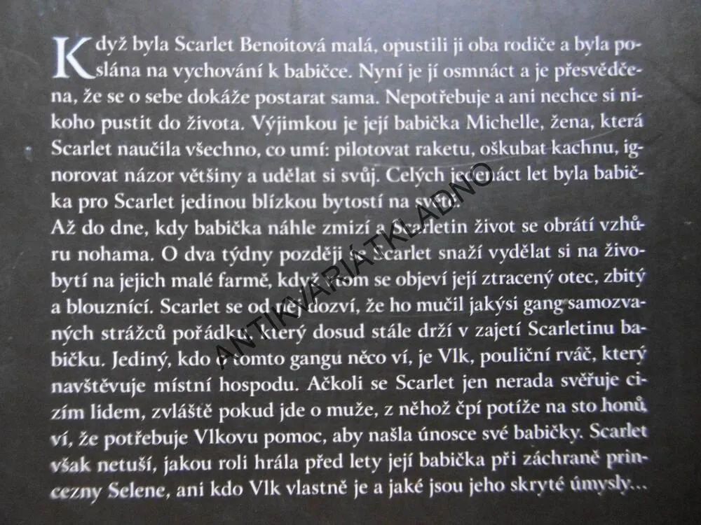 SCARLETT, MĚSÍČNÍ KRONIKY, MARISSA MEYEROVÁ, **an