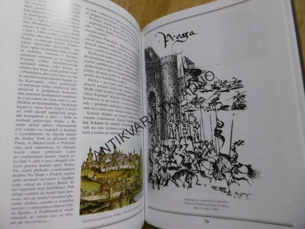 EVROPAN JIŘÍ Z PODĚBRAD KRÁL BOUŘLIVÝCH DOB, PETR HORA-HOŘEJŠ, **an