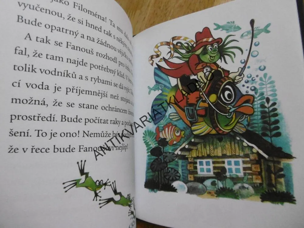 VODNÍK FANDA, MILOSLAV ŠVANDRLÍK, JARMILA RŮŽIČKOVÁ, **an