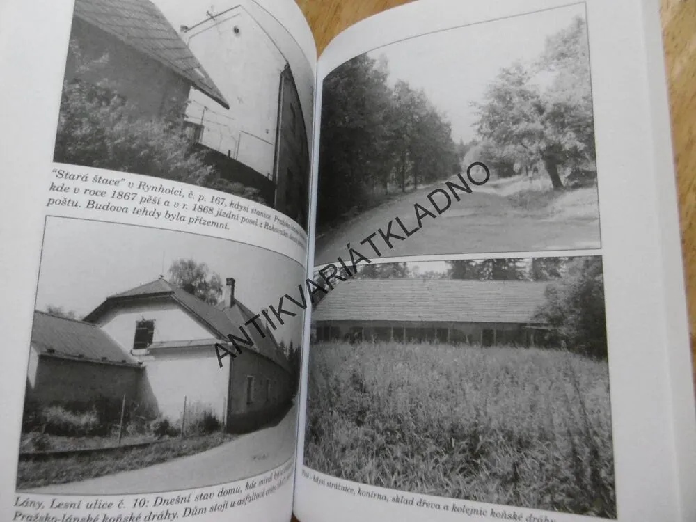 PRAŽSKO-LÁNSKÁ KOŇSKÁ ŽELEZNICE, FRANTIŠEK ŠVARC, RAKOVNÍK 1998, **an