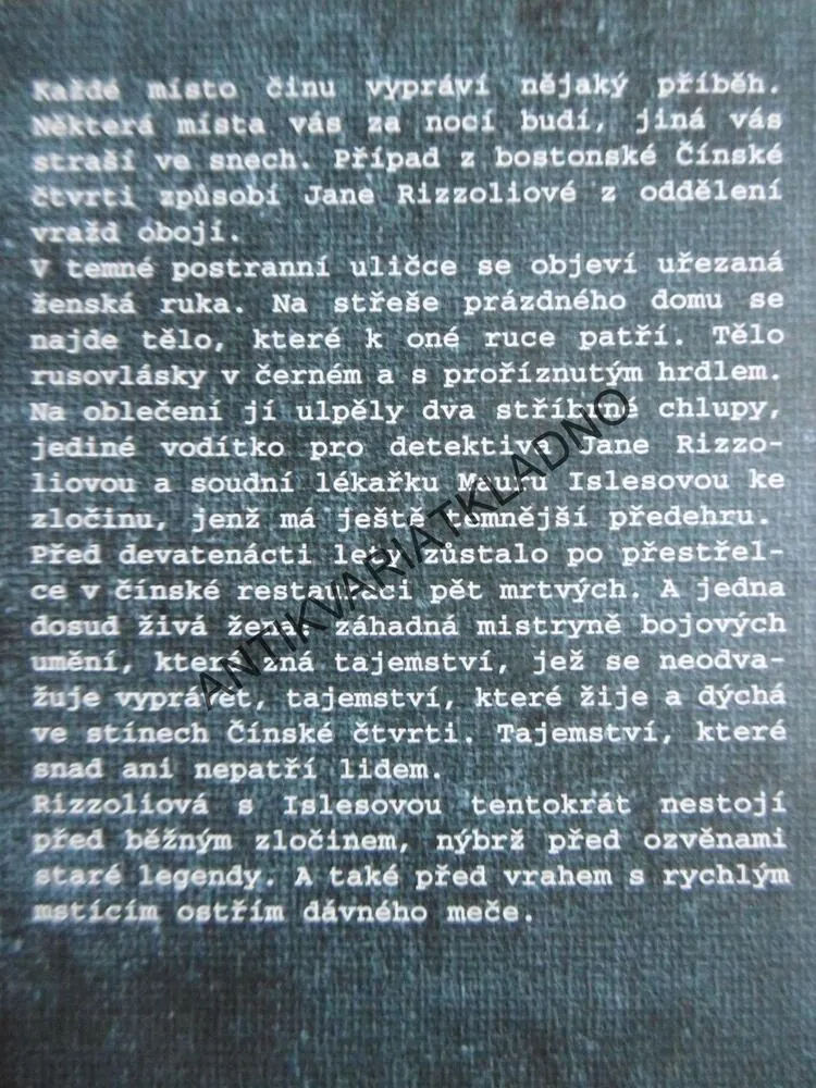 MLČÍCÍ DÍVKA, TESS GERRITSENOVÁ, **an