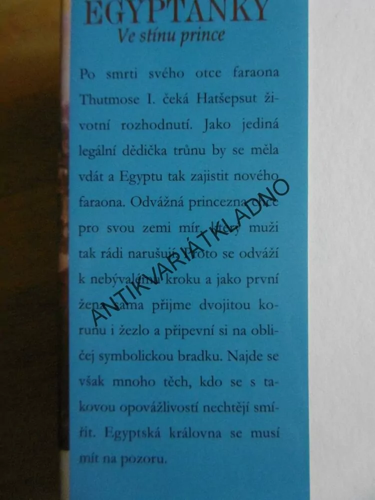 EGYPŤANKY, VE STÍNU PRINCE, JOCELYNE GODARD, **an