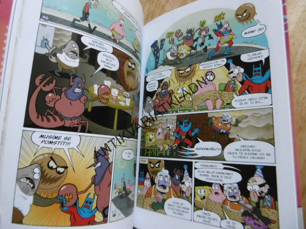 SPONGEBOB KOMIKS, 2., DOBRODRUZI VŠECH MOŘÍ SPOJTE SE!,STEPHEN HILLENBURG, **an