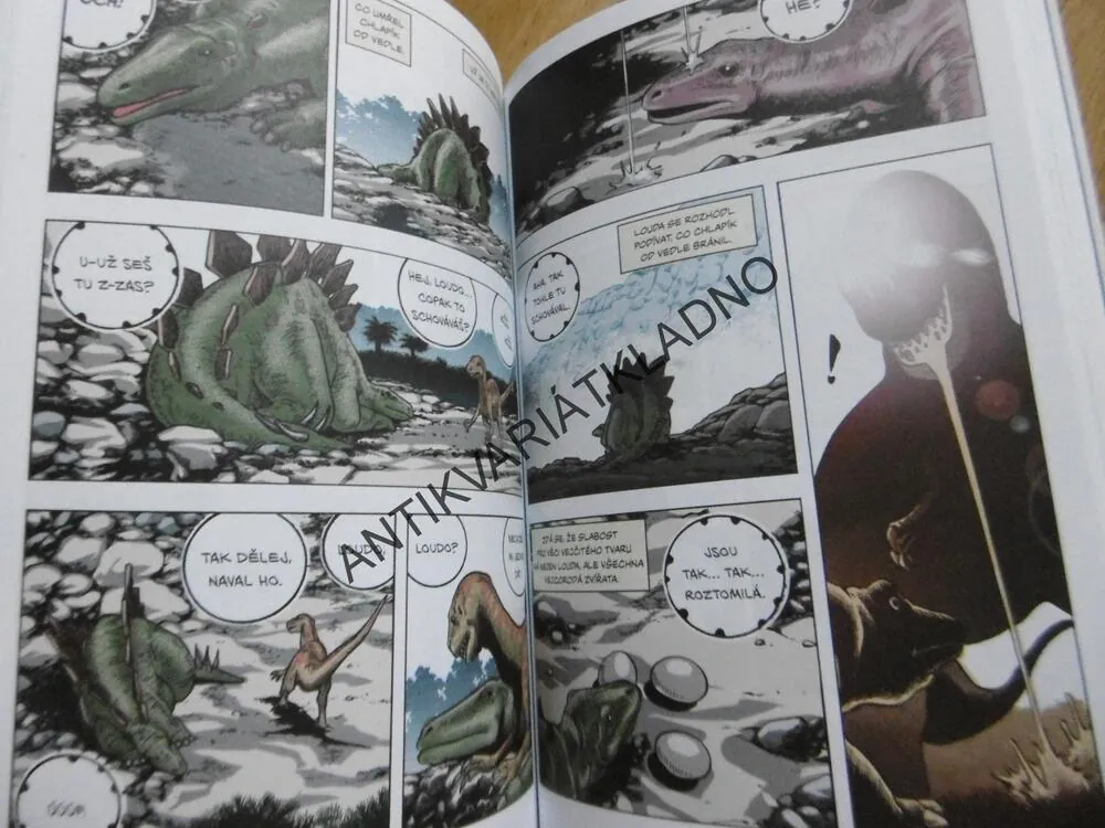 PUTOVÁNÍ S DINOSAURY, DAIMUROU KISHI, KOMIKS, **an