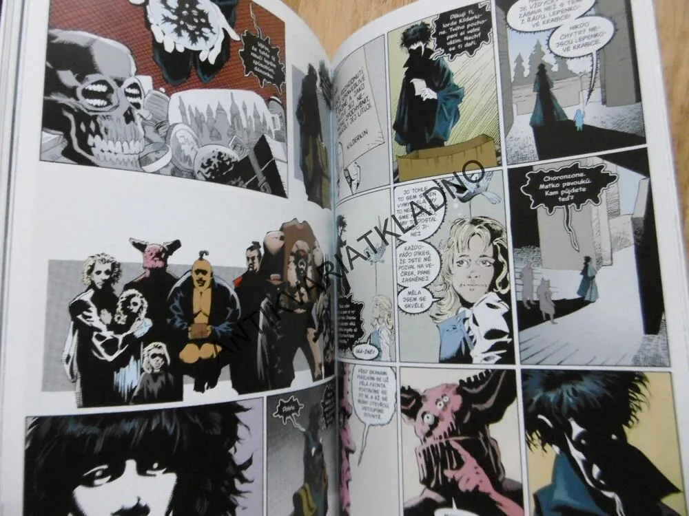 SANDMAN, UDOLÍ MLH, 4.., NEIL GAIMAN, KOMIKS VERTIGO, **an