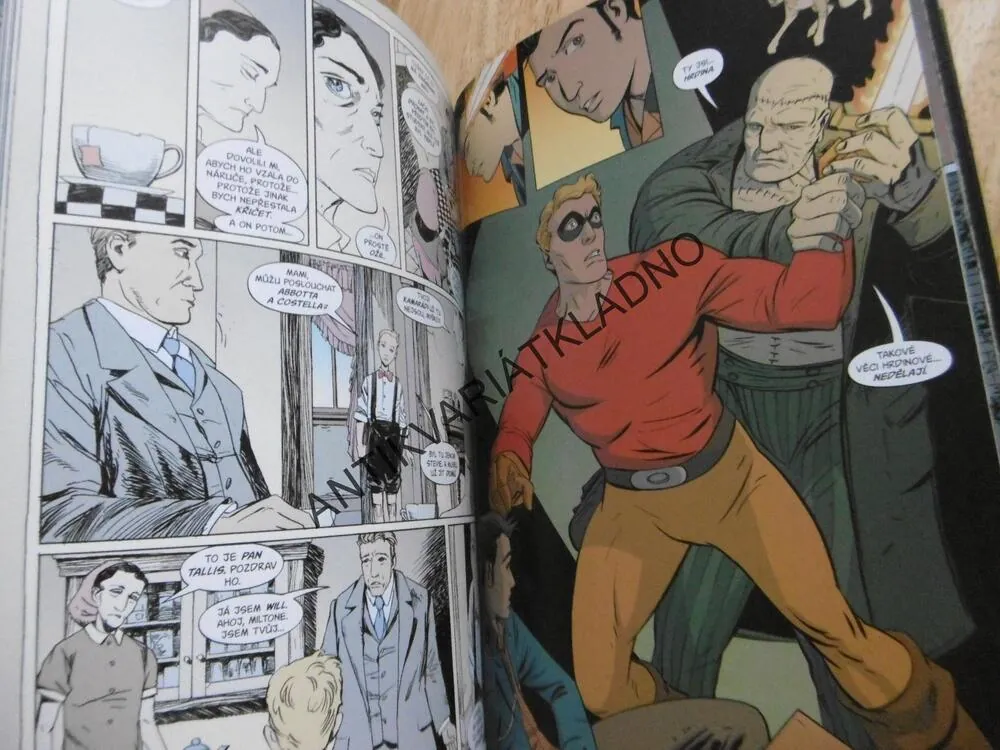 MEZI ŘÁDKY, ZROZENÍ, KOMIKS VERTIGO 5, **an