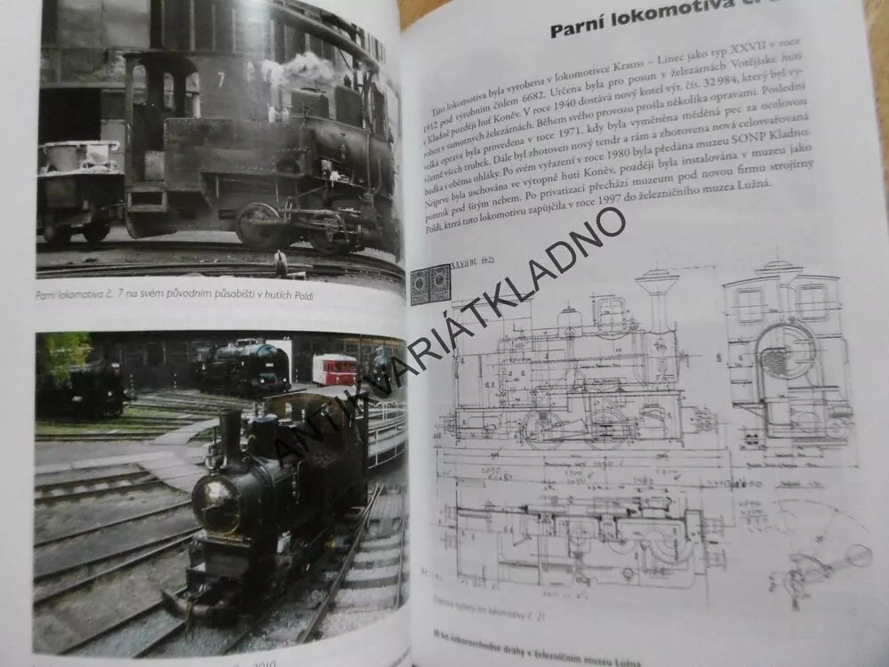 10 LET ÚZKOROZCHODNÉ DRÁHY V ŽELEZNIČNÍM MUZEU LUŽNÁ, OKR. RAKOVNÍK, ČÍŽEK