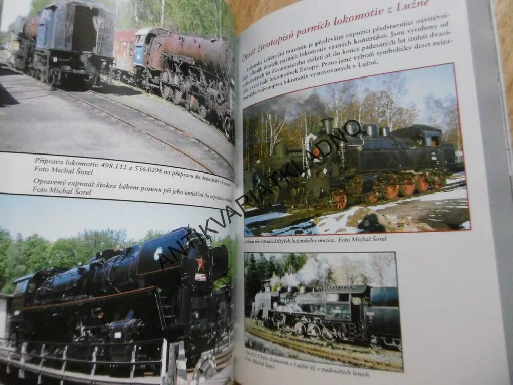 10 LET ŽELEZNIČNÍHO MUZEA V LUŽNÉ, OKR. RAKOVNÍK,