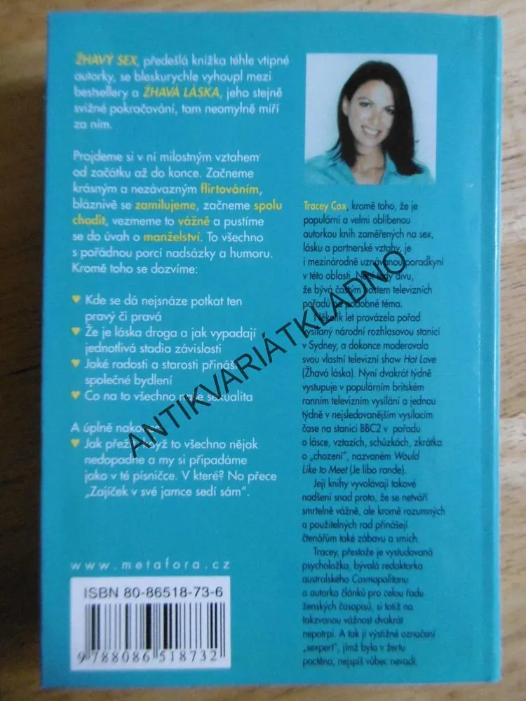 ŽHAVÁ LÁSKA, JAK NA TO, TRACEY COXOVÁ, **an