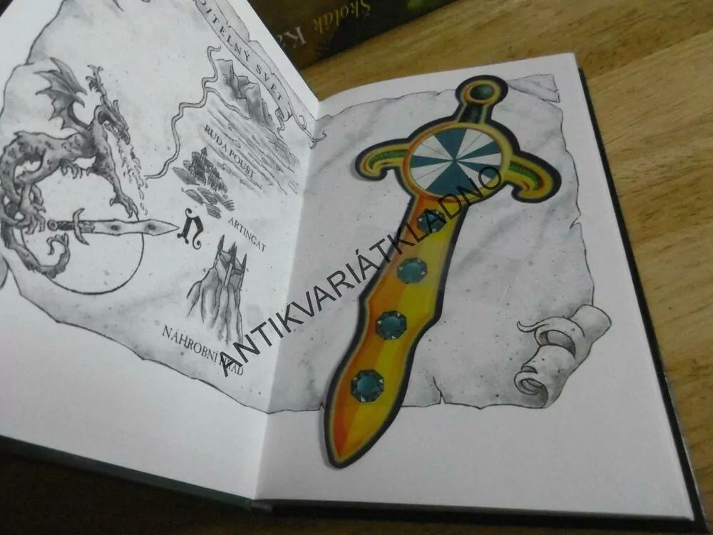 DRAČÍ MEČ, ZROZENÍ RYTÍŘE, VČETNĚ LUPY, BREZINA, **an