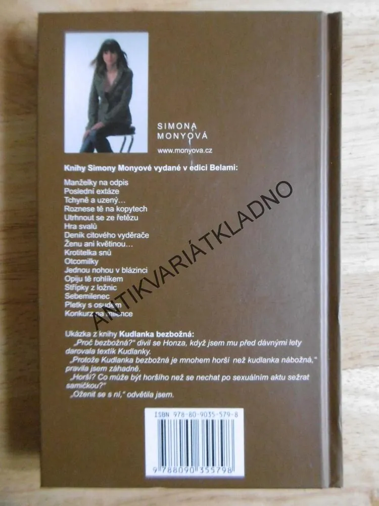 KUDLANKA BEZBOŽNÁ, SIMONA MONYOVÁ, **an