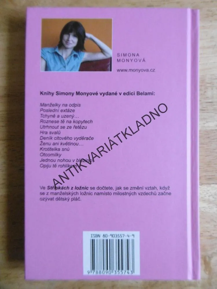 STŘÍPKY Z LOŽNIC, SIMONA MONYOVÁ, **an