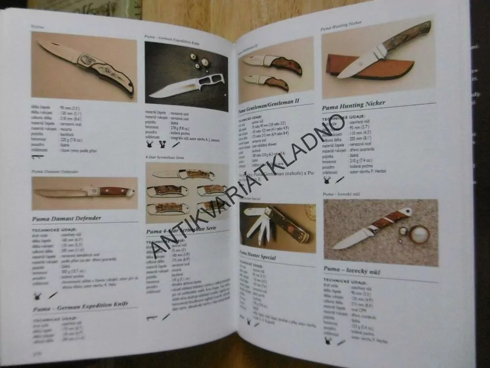 ENCYKLOPEDIE NOŽŮ, HARTINK, ZBRANĚ, **an