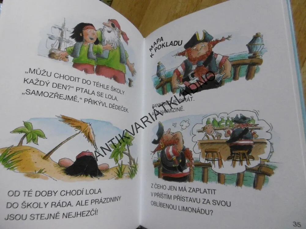 PIRÁTSKÉ PŘÍHODY, JULIA BOEHMELOVÁ, ZIMMER, **an