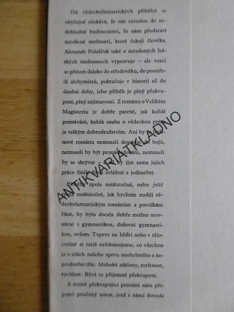 VELIKÉ MAGISTERIUM, ALEXANDR POLEŠČUK, 196, 2**an