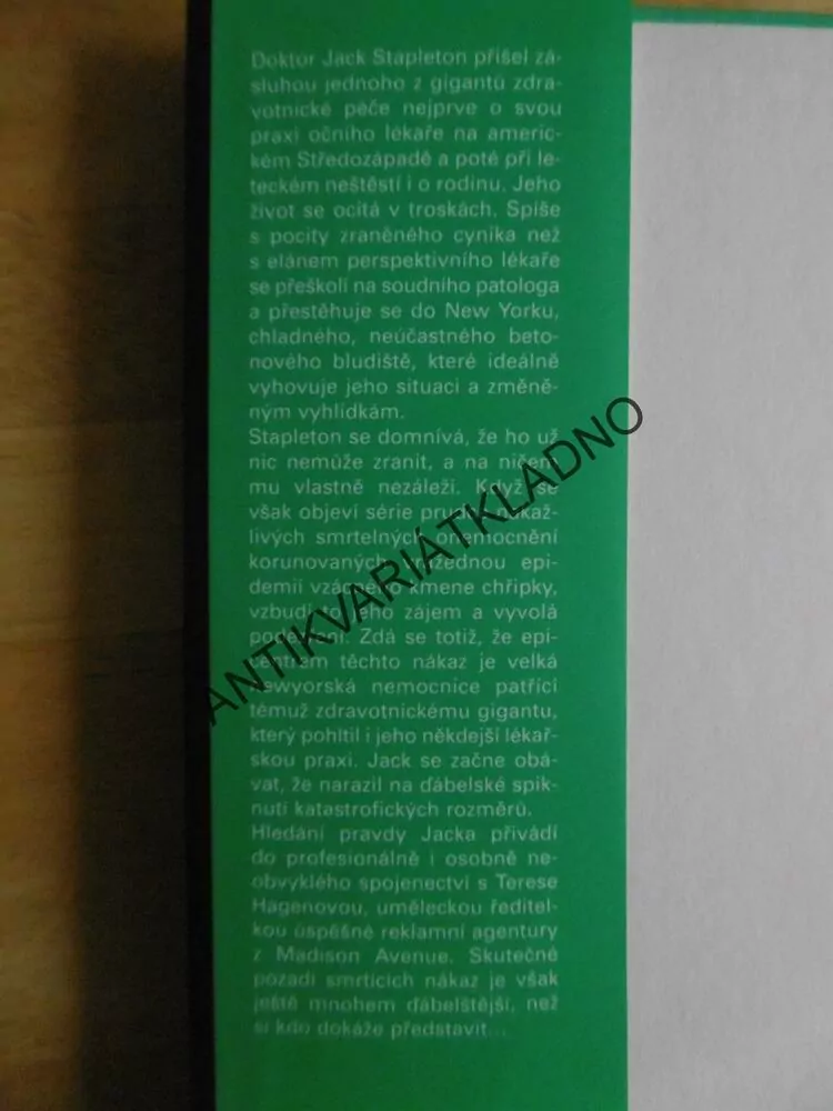 EPIDEMIE, ROBIN COOK, **an