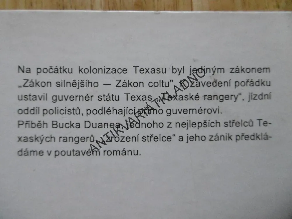 ZÁKON V TEXASU, ZANE GREY, GLAJC, **an
