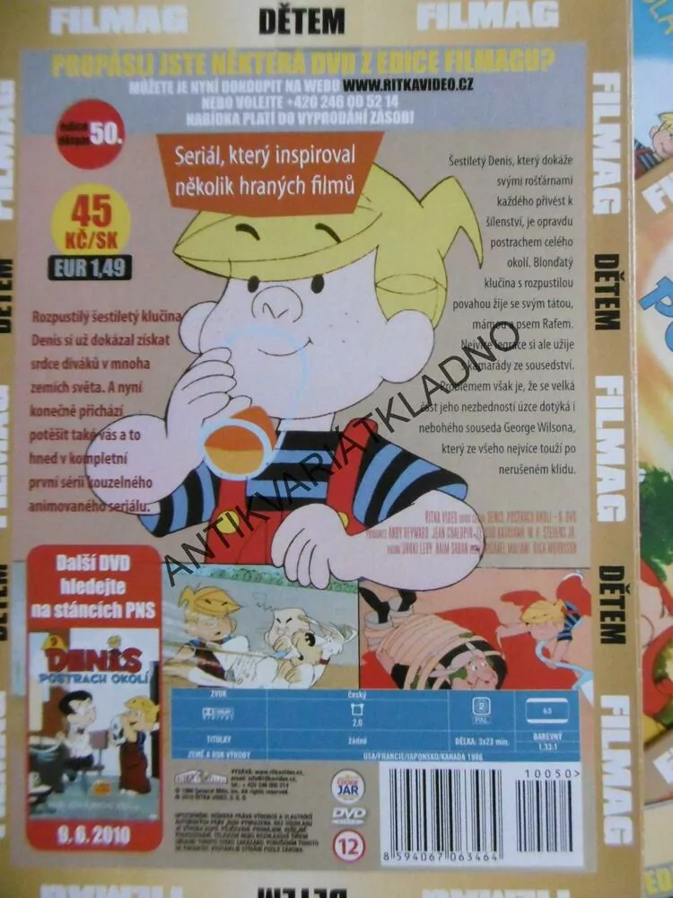 DENIS POSTRACH OKOLÍ, 1-11 DVD FILM