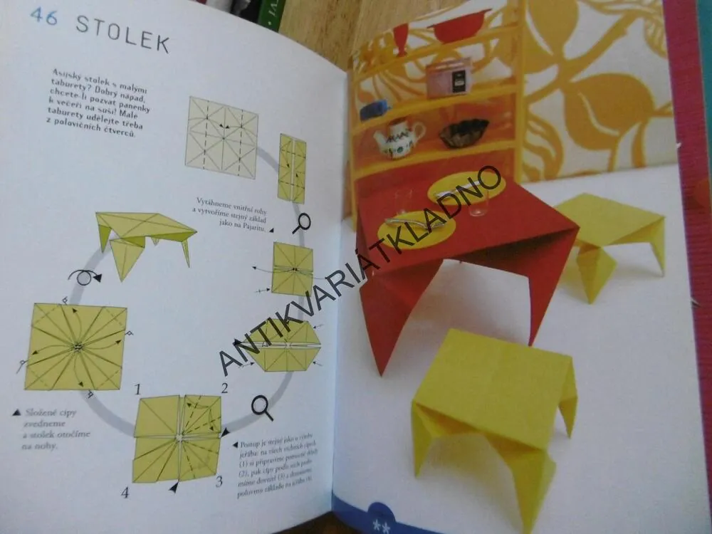 ORIGAMI SKLÁDÁNÍ Z PAPÍRU, AMANDINE DARDENNE, DOBRÉ NÁPADY V PRAXI, HOBBY, **an