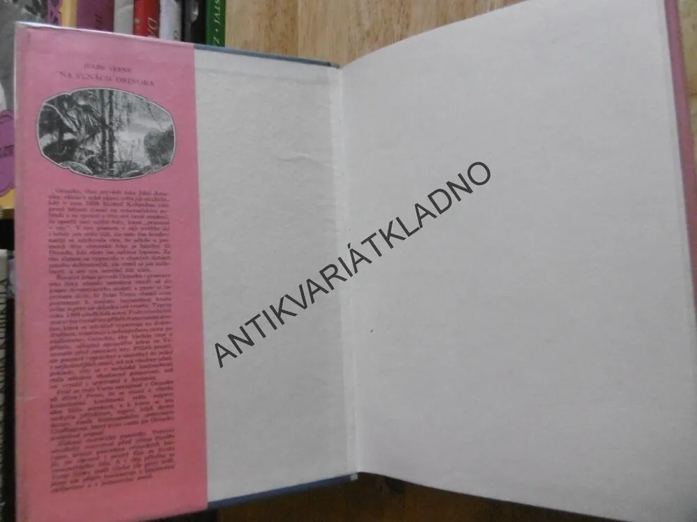 NA VLNÁCH ORINOKA, JULES VERNE, 1959, **an