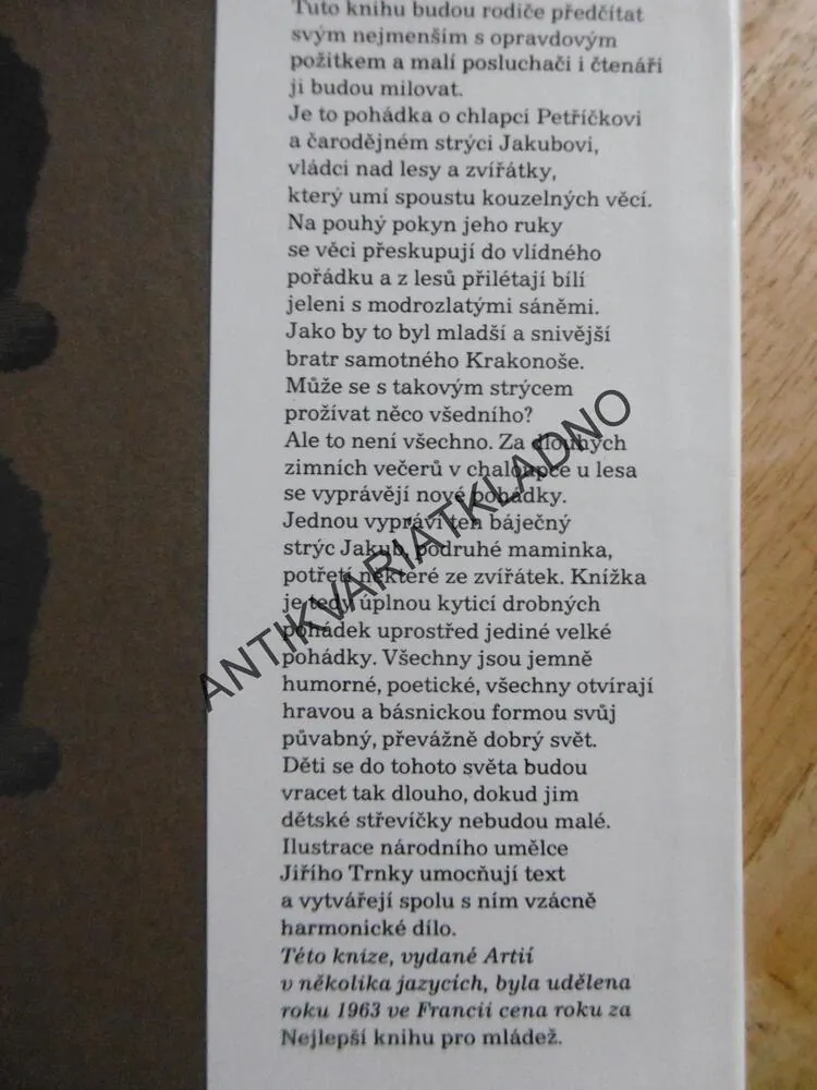 STRÝC JAKUB A PETŘÍČEK, HELENA RUDLOVÁ, JIŘÍ TRNKA, 1978, **an