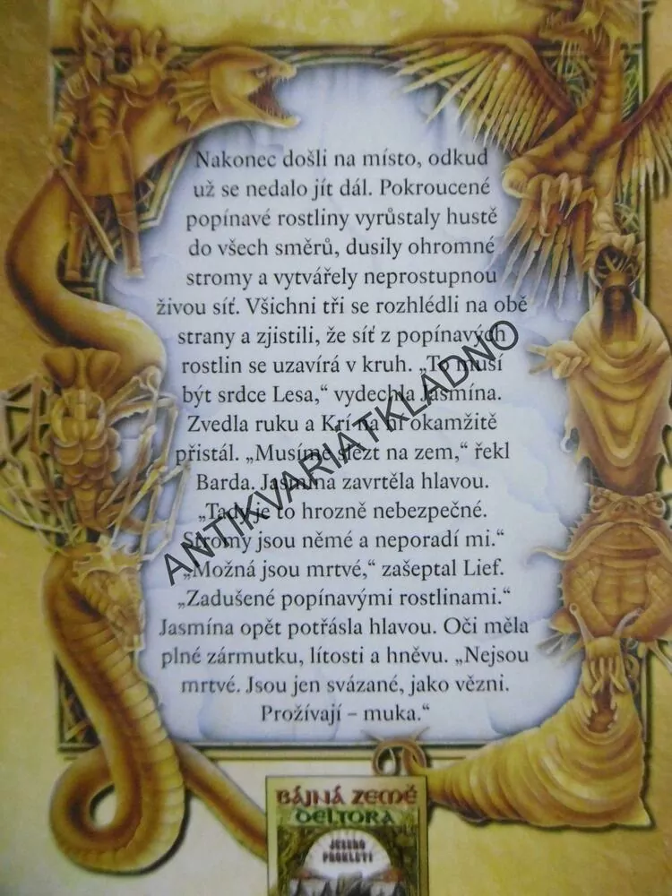 BÁJNÁ ZEMĚ DELTORA, LESY HRŮZOVLÁDY, EMILY RODDAOVÁ, **an