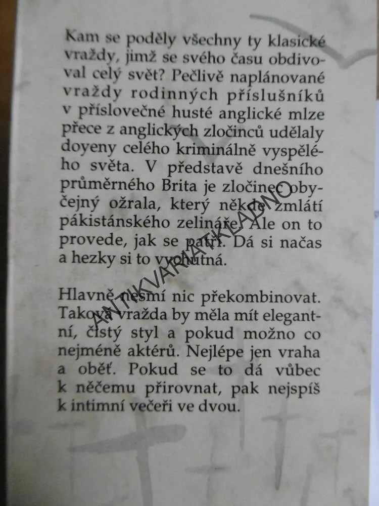 WIMBLEDONSKÝ TRAVIČ, NIGEL WILLIAMS, **an