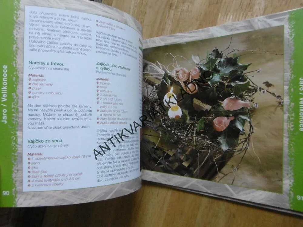 VÝROBKY Z PŘÍRODNÍCH MATERIÁLŮ, KROK ZA KROKEM, **an