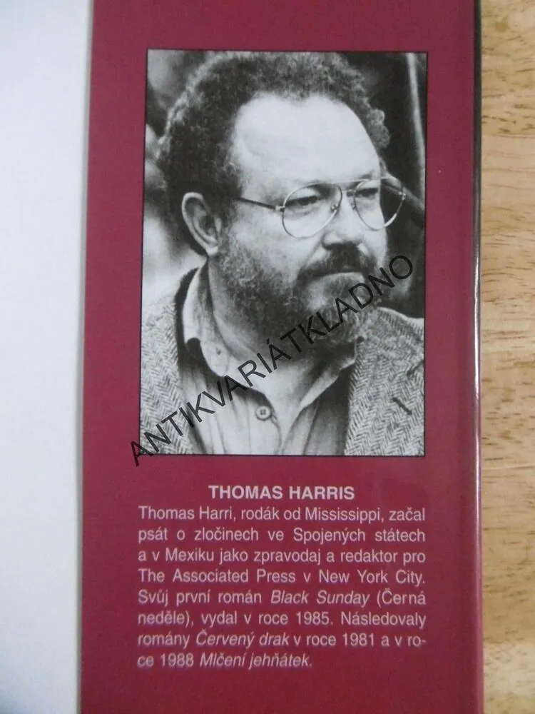 MLČENÍ JEHŇÁTEK, THOMAS HARRIS, **an