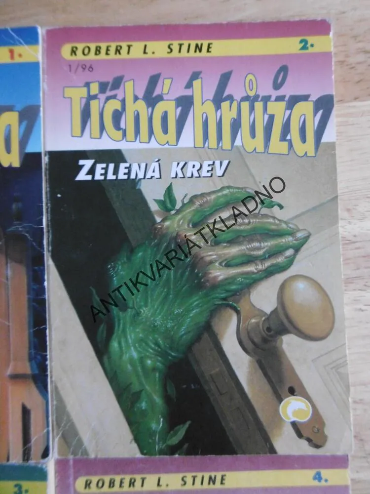 TICHÁ HRŮZA, 1-4, ROBERT L. STINE,