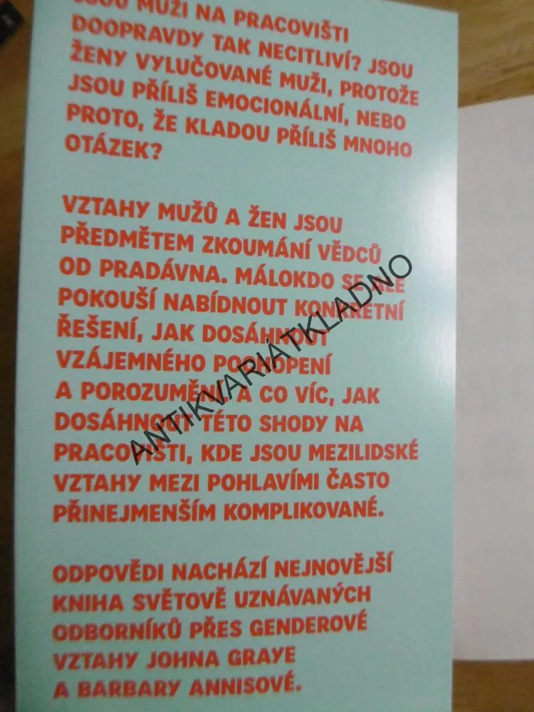 SPOLUPRACUJEME, BARBARA ANNISOVÁ, JOHN GRAY, **an