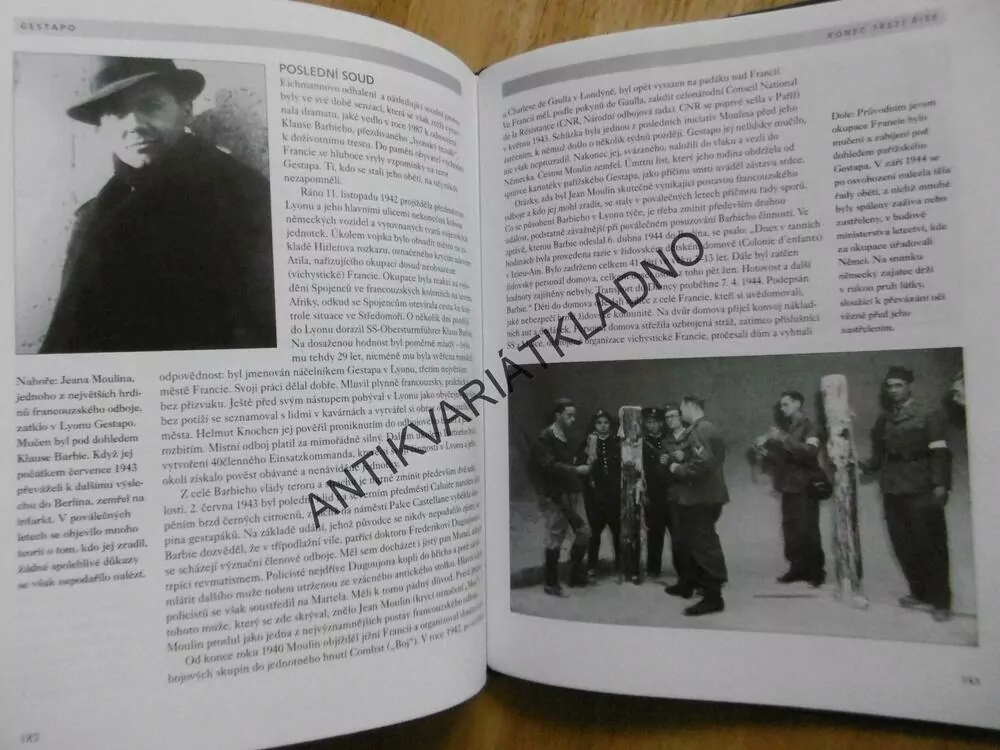 GESTAPO, HISTORIE HITLEROVY TAJNÉ POLICIE 1933-45, **an