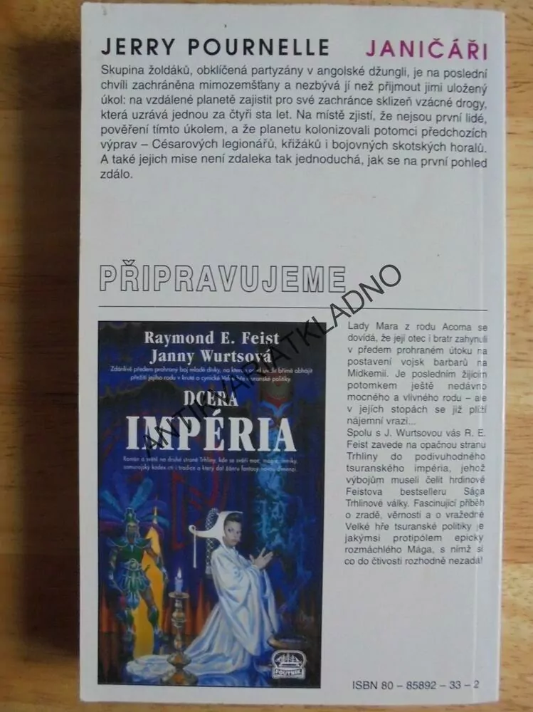 JANIČÁŘI, JERRY POURNELLE,
