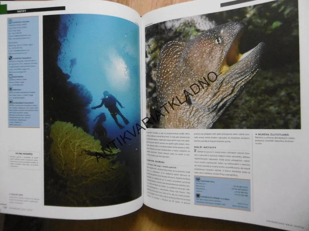 POTÁPĚČSKÉ RÁJE SVĚTA, PRŮVODCE 60 MÍSTY SVĚTA, **an