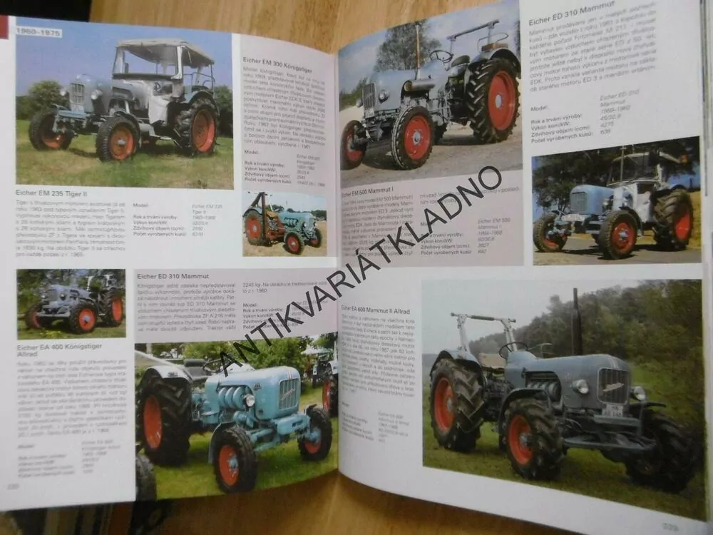 1000 TRAKTORŮ, DĚJINY, KLASIKA, TECHNIKA, **an