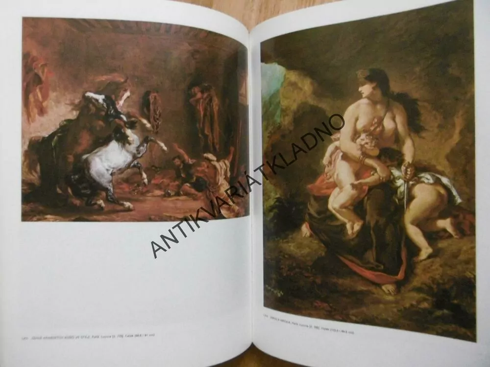 EUGENE DELACROIX, VÝTVARNÉ UMĚNÍ, **an