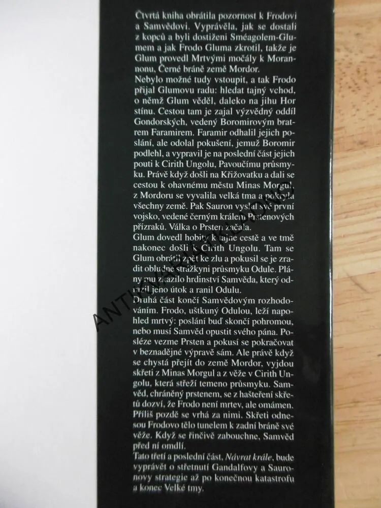 PÁN PRSTENŮ, 3. NÁVRAT KRÁLE, J.R.R. TOLKIEN, **an