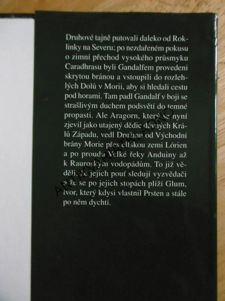 PÁN PRSTENŮ, 2. DVĚ VĚŽE, J.R.R. TOLKIEN, **an