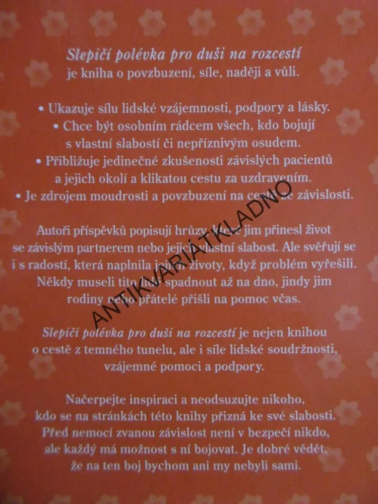SLEPIČÍ POLÉVKA PRO DUŠI NA ROZCESTÍ,**an