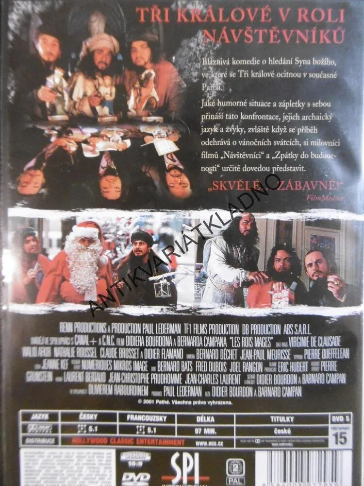 TŘI KRÁLOVÉ, DVD FILM