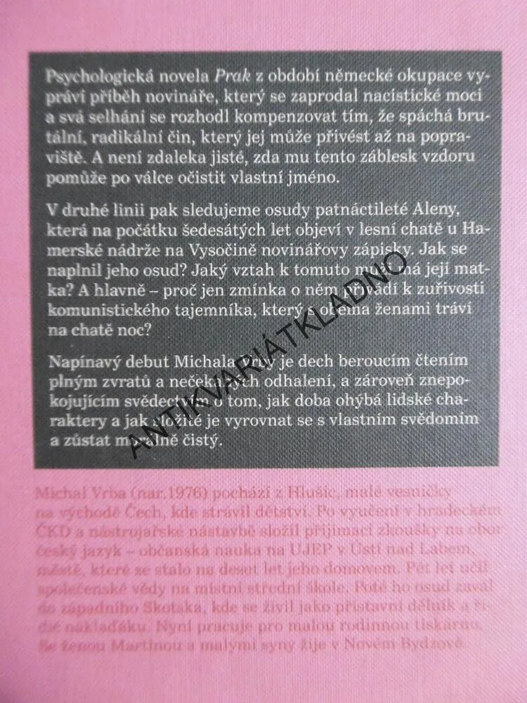 PRAK, MICHAL VRBA, **an