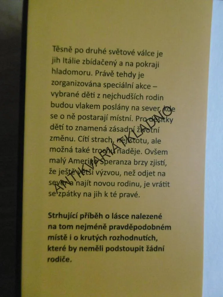 VLAK PRO DĚTI, VIOLA ARDONE, **an